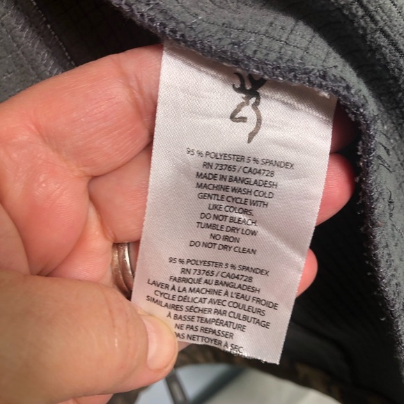 Browning For Women A-Tacs Camo and Grey Hunting Jacket Size Medium - Picture 6 of 16